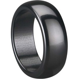 8mm Black Ceramic Ring (8)