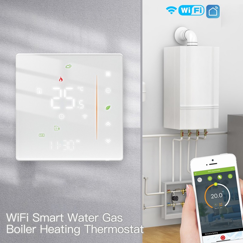 Smart Thermostat App Control Programmable WIFI Home Thermostat for Electric