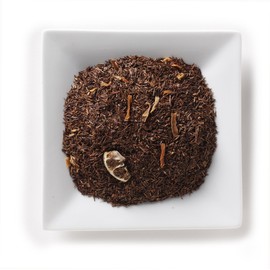 Mahamosa Rooibos Herbal Tea and Tea Infuser Set: 4 oz Orange Marzipan Rooibos (Red Bush) Tea, 1 Stainless Steel Tea Ball Infuser (Bundle- 2 items)(Tea ingredients: Rooibos tea, carrots shreds, orange slices, flavoring)