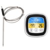 2in1 Digital Food Kitchen Touch Screen Thermometer Temperature Tester Timing