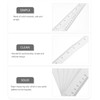 DOITOOL Disposable Paper Measuring Ruler of 100 Pieces for Head