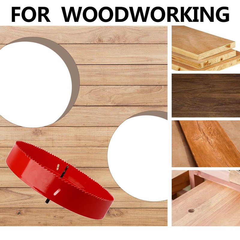 210mm / 8-1/4 inch HSS Bi-Metal Hole Saw Hole Drilling
