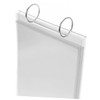 Operitacx Restaurant Table Menu Flip Sign Holder 2pcs PVC Flip