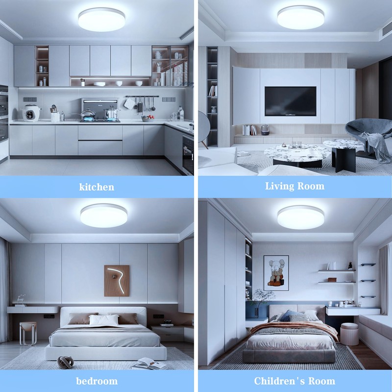 EASY EAGLE Ceiling Light LED Ceiling Light Flat 48 W