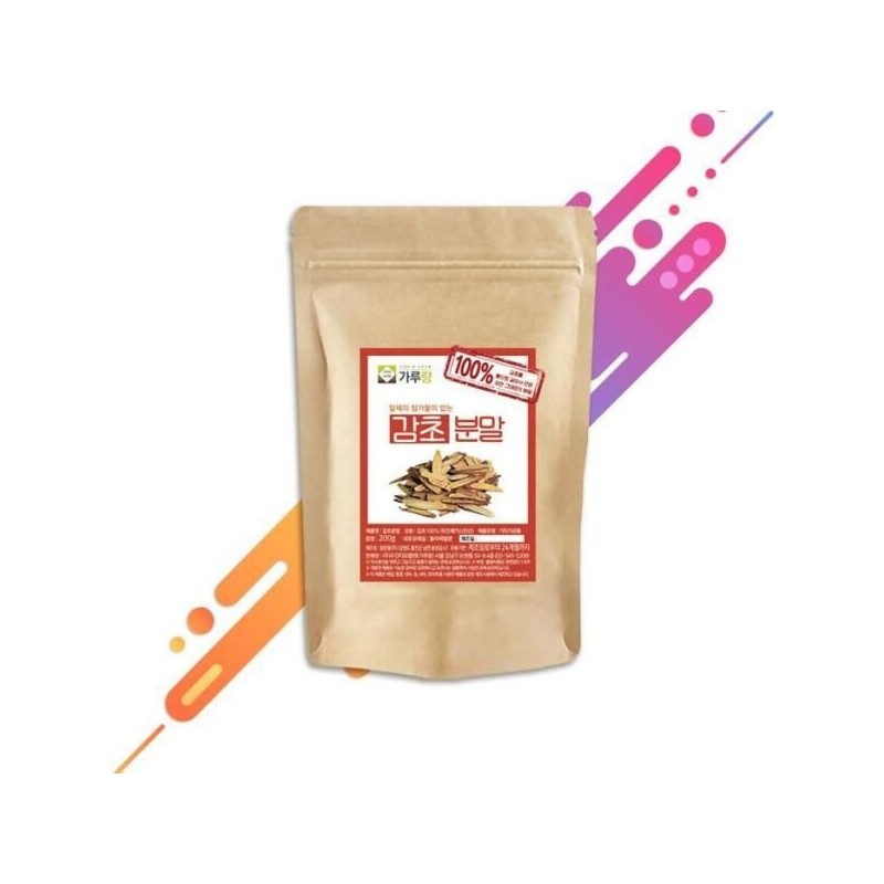 Garurang [Seller Herb Food] [Garulang] Thicker licorice powder 200g /