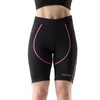 Santic Pantalones Cortos de Ciclismo para Mujer Acolchados con Acolchado