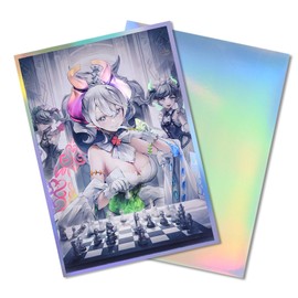 60 PCS Card Sleeves, 67x92 mm HD Anime Card Sleeves Trading Card Sleeves Protective Card Sleeves, Perfect for MTG/TCG/PTCG (Labrynth)