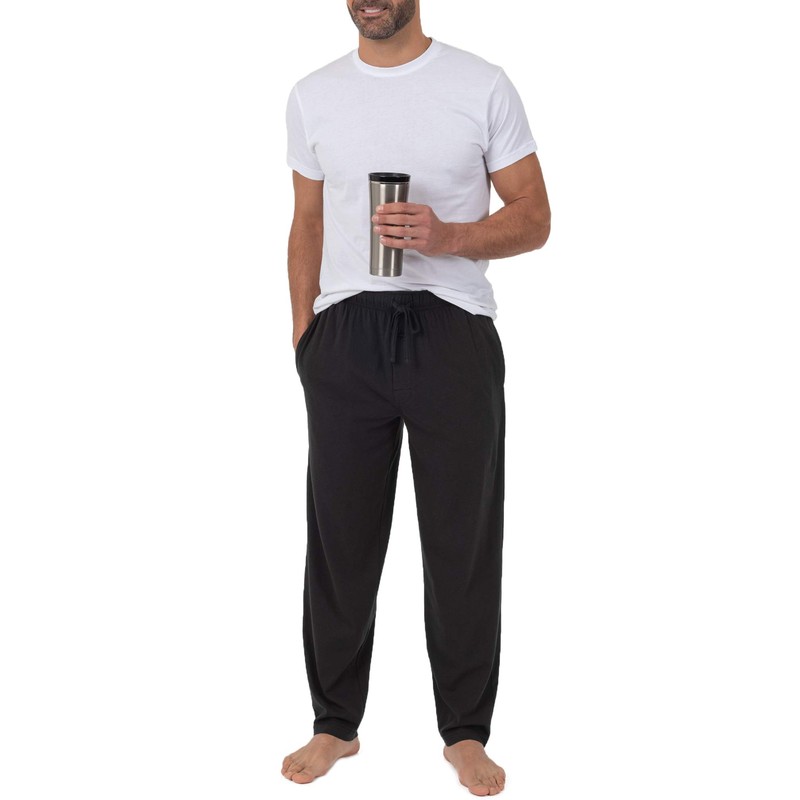 Fruit of the Loom Men's Extended Sizes Jersey Knit Sleep