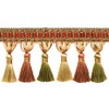 10cm (4") Long Noblesse Collection Elegant Tassel Fringe Trim (Style#