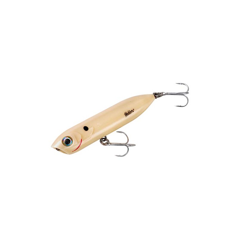 Heddon Saltwater Chug'n Spook Junior Fishing Lure, Bone Shad Dot,