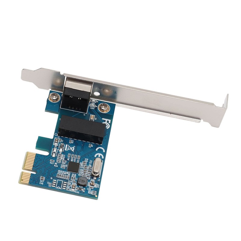 PC Network Card Single RJ45 Port Diskless Function PCIe Gigabit