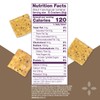 Crunchmaster Multi-Grain Crackers, Aged White Cheddar, 4 Ounce (Pack of