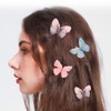 SULIUDAJI Pack of 12 Butterfly Hair Clips Girls 3D Butterfly