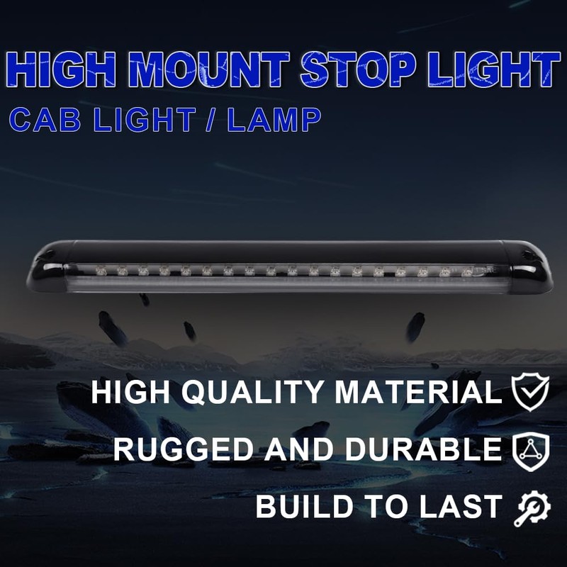 PIT66 LED 3rd Brake Light Compatible with 1992-2004 Chevy S10/Suburban