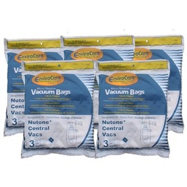 15 Central Vacuum Cleaner bags For Nutone Broan Cyclovac Dynavac Easyflo Eureka Filteraire Frigidaire Housekeeper/Rittenhouse Husky Miami Carey Singer Smart Soluvac Vacuflo 391, CF3918, 110025, 110056, Nutone-391, 44186 6 gallon
