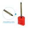 PATIKIL Archery Target Pins 10 Pack Manganese Steel Alloy Nails