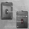 PU Leather ID Badge Holder, Life-Mate ID Badge Holder with