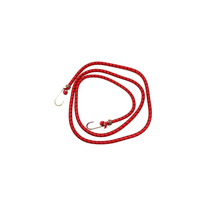 1 x fiXte Elastic Bungee Cord with Metal Hooks for