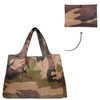 allydrew Large Foldable Tote Nylon Reusable Grocery Bag, Camo