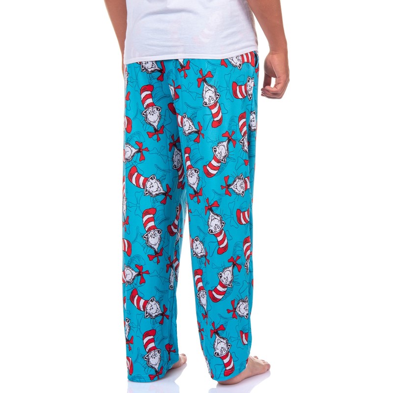 Dr. Seuss PJs Mens Cat In The Hat Expressions All
