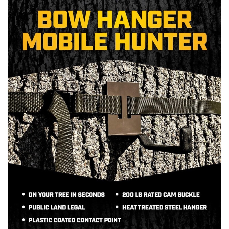 Bow Hanger - Mobile Hunter - ON Your Tree in