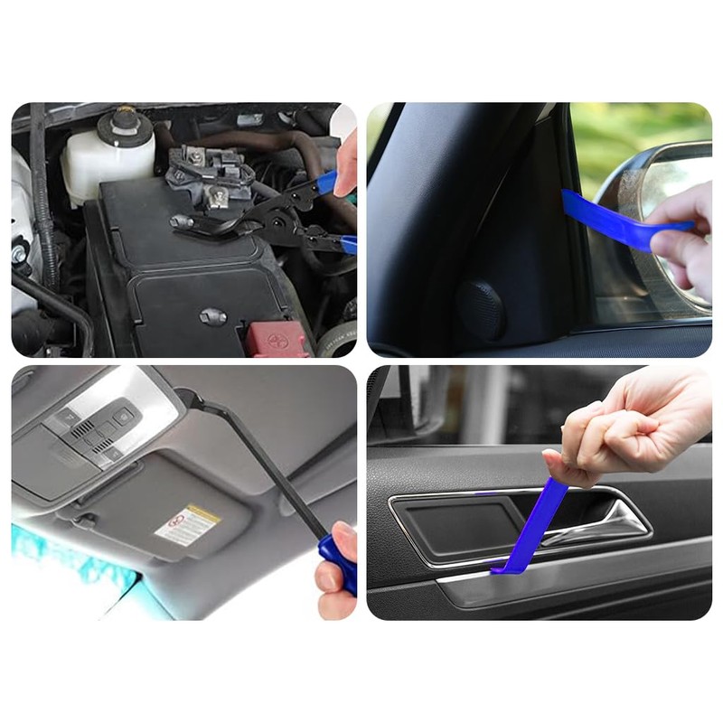 Hitopin 19-Piece Car Disassembly Tool Set, Car Removal Tool, Pry