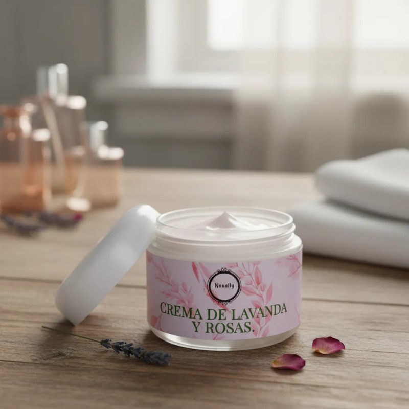 Crema Facial Hidratante Artesanal Rosas Cola De Caballo