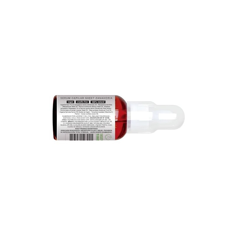 SHEET - Serum Zanahoria - Pelo y Pestañas (50ml)