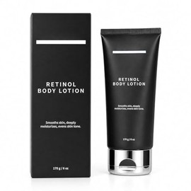 Retinol Body Lotion for Crepey Skin – Firming & Hydrating Body Cream for Neck, Arms & Body, Lightweight Moisturizing Lotion for Smooth, Soft-Looking Skin (1 Pack)