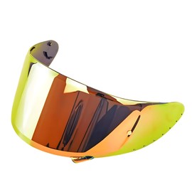 Guajiro - Helmet Visor Compatible with Shoei CWR-F - NXR - RYD - X-Spirit III | Motorcycle Helmet Visor with Pinlock Anti-Fog Support and Tear-Off System | High Quality Polycarbonate (Red)