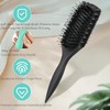 curly hair brush (Black)