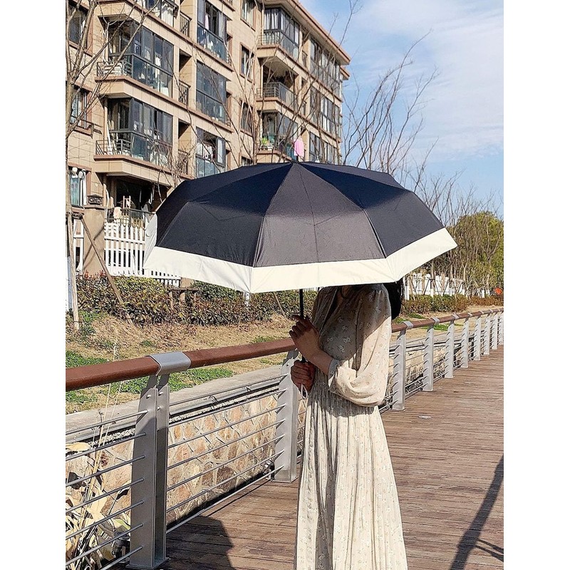 Folding Parasol, UV Protection, 100% Light Blocking, Folding, For Both