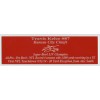 Nick Saban Autograph Nameplate Alabama Crimson Tide Autograph Helmet Jersey