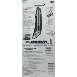 OLFA 18mm 3/4” Heavy-Duty All-Purpose Utility Snap-Off Knife (LA-X)