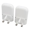 2pcs LED Night Light 3 Brightness Adjustable Soft White 2700K