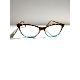 Foster Grant x Sofia Vergara premium Reading glasses Teresa tortoise teal Havana maximum clarity 2.00