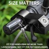 Windance Heavy Duty Solid Handlebar Lock + Helmet Combo Lock