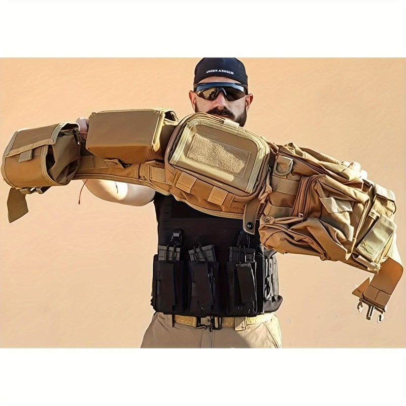 CrogaGear Tactical Belt Quick Release Adjustable Molle for Law Enforcement