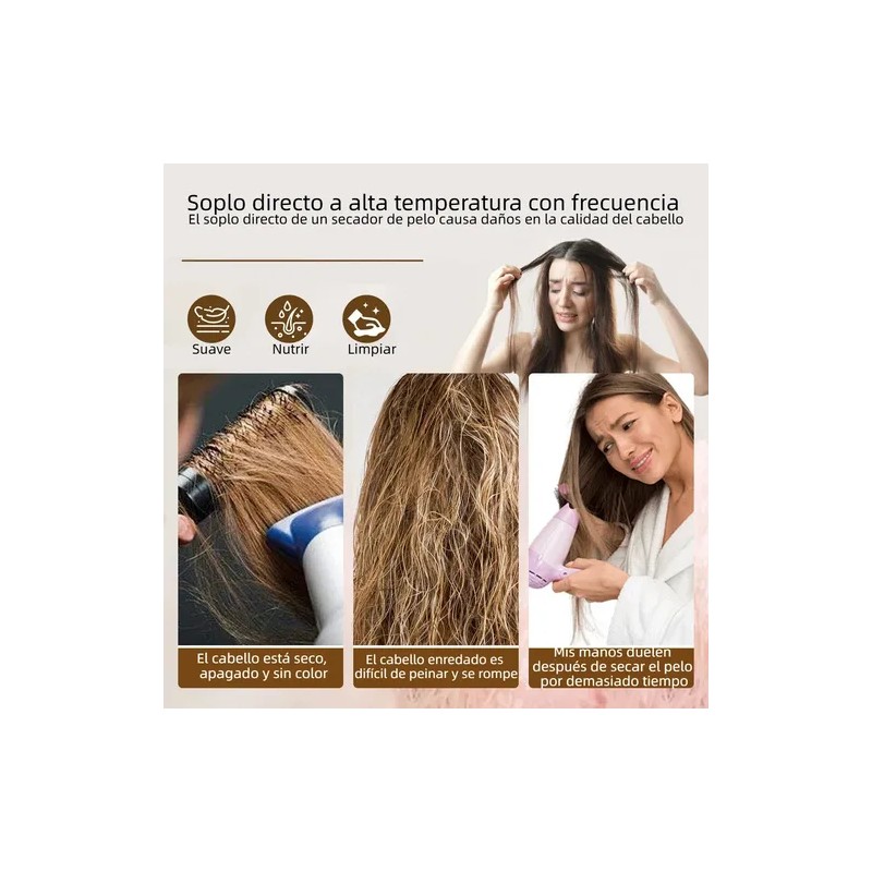 Secadora De Cabello Gorro Termico Pelo Calor Estilismo