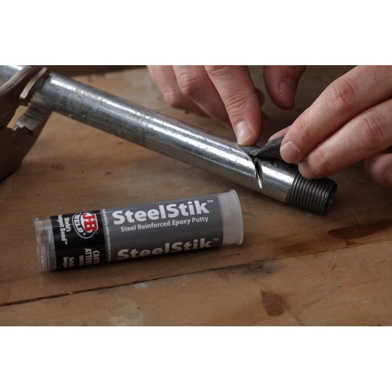 J-B Weld 8267-S SteelStik Steel Reinforced Epoxy Putty Stick -