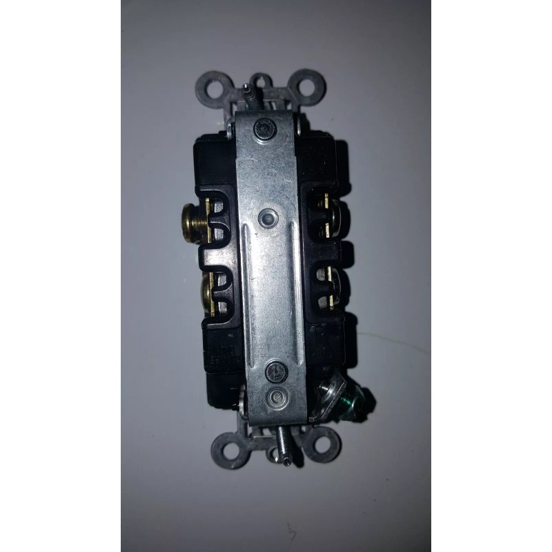 Legrand 26352-BK Outlet Duplex Receptacle Spec. Grade Black.