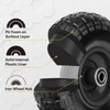 TICONN 10" Solid Tires, 2 Pack Flat Free 4.10/3.50-4'' Wheels