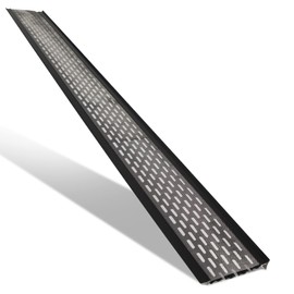 Waterlock DIY 5”Leaf Protection|Sample|Stainless Steel mesh|Black Aluminum Gutter Covers|Contractor Grade|Gutter Guard from Manufacturer|Made in The USA