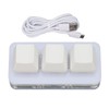 USB 3 Key Mini Keypad RGB LED Backlight Supports Hot