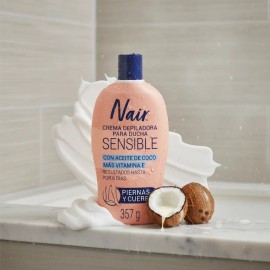 1 Pz Crema Depiladora Para Ducha Piel Sensible 357 G Sensible