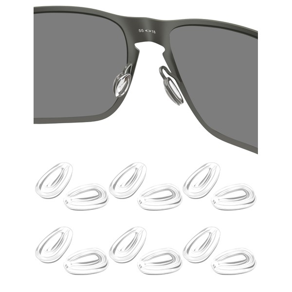 HILEEN 6 Pairs Replacement Nose Pads for Oakley Crosshair OO4060