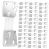 KOMBIUDA Elastic Bandage Clips 50pcs Bandage Buckle Holder for Fastening