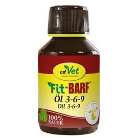Fit-Barf Öl 3-6-9 100 ml | für Hunde und Katzen zur optimalen Versorgung mit essentiellen Fettsäuren