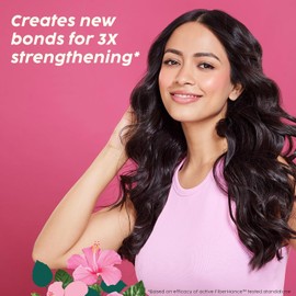 PLIX - THE PLANT FIX Suero Capilar Reparador De Enlaces Plix Hibiscus 10 En 1 Para Reducir La Rotura Y Nutrir El Cabello 50 Ml Rosa