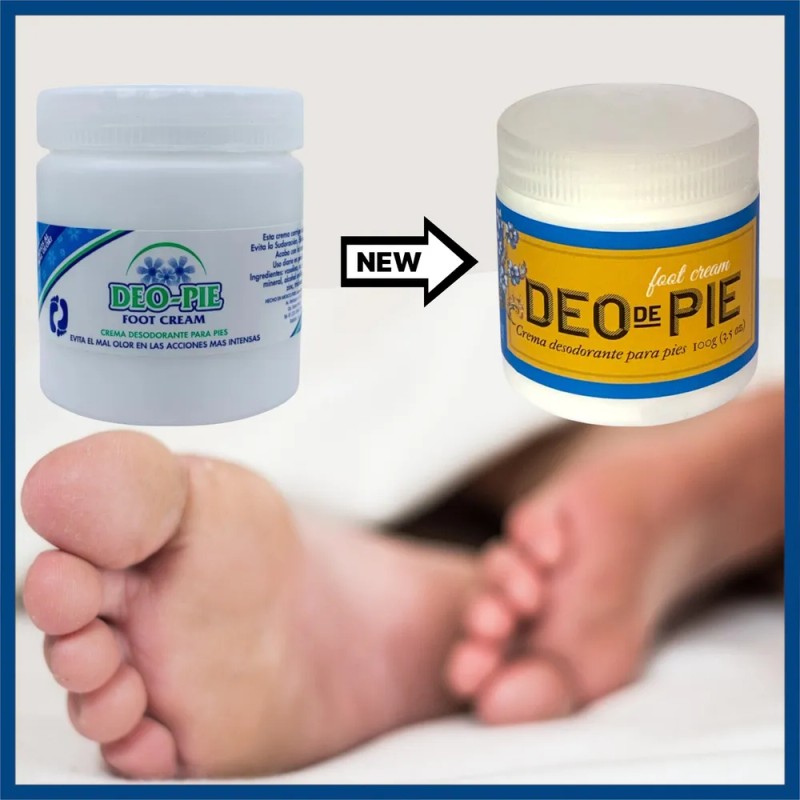 Crema Desodorante Deo-pie Florigan® 100grs. Mentol
